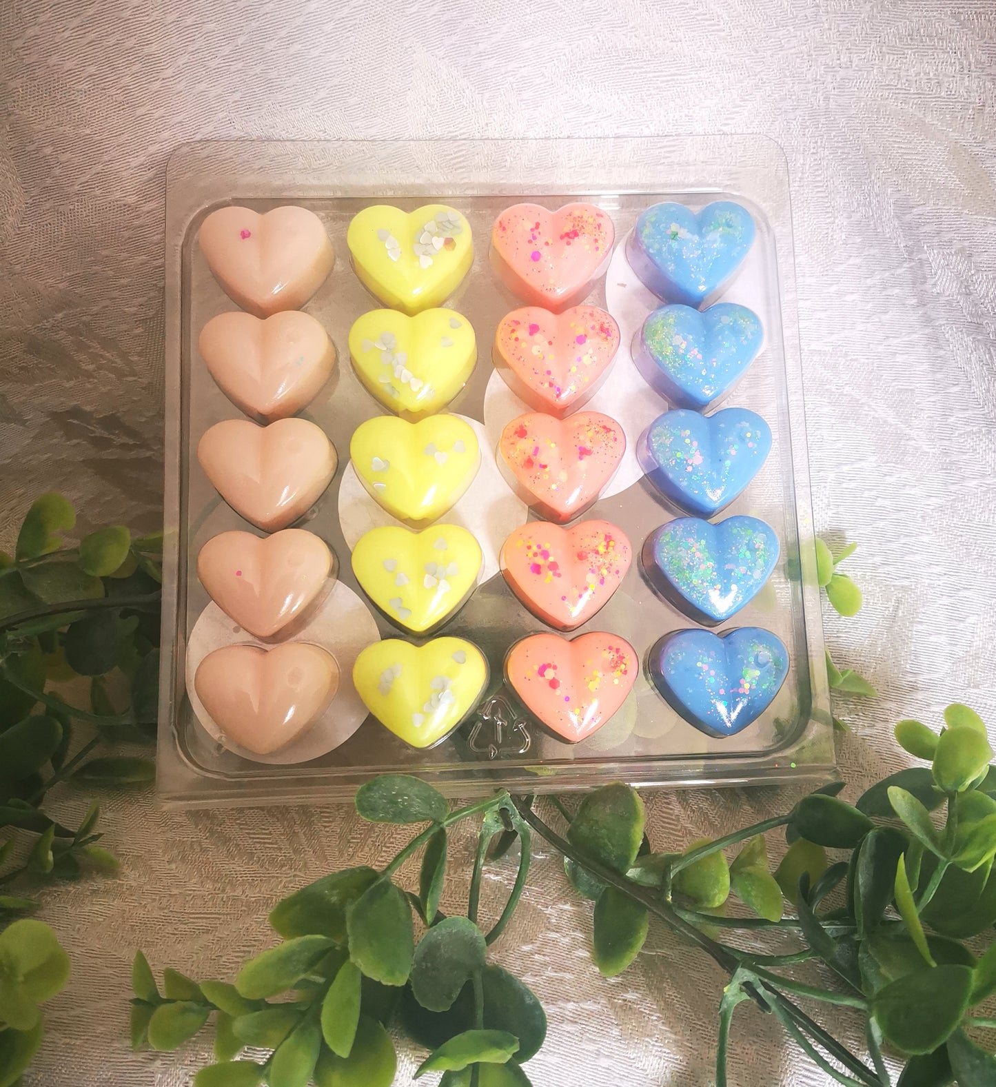 Large Clam Shell - Heart Collection