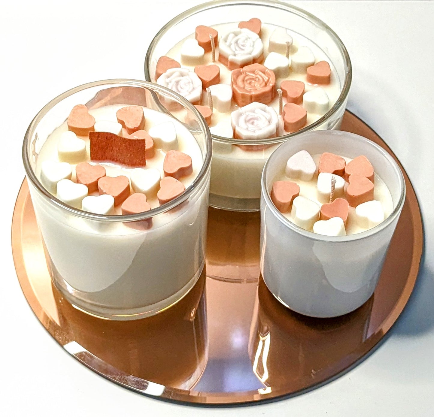 Melt My Heart Candle Bowl - Washed In Honey
