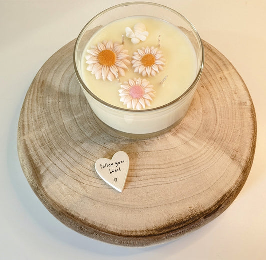 Candle Bowl - Lenny Vanilla Sparkle ~ Signature Collection