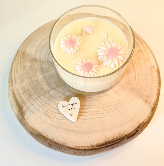 Candle Bowl - Winter Blossom & Vanilla Cream ~ Signature Collection