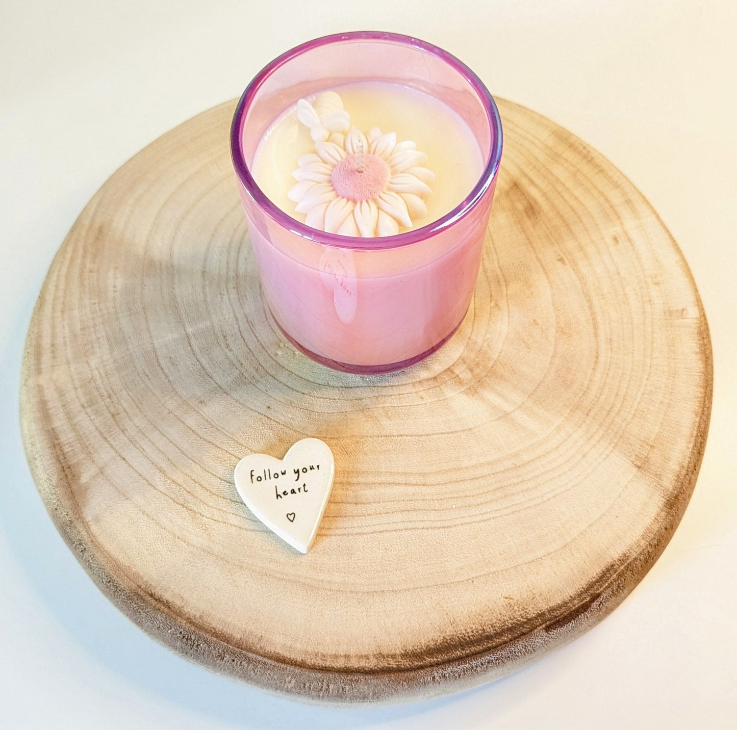 Iridescent Candle Jar - Positive Energy - Large Vogue Jar  ~ Signature  Collection